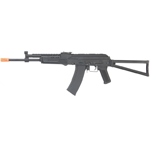 Lancer Tactical LT-740J AEG Full Metal w/ Gas Block Rail – BLACK