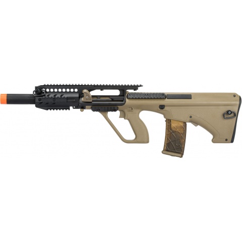 Army Armament AUG A3 Polymer Carbine Length Airsoft AEG Rifle – TAN