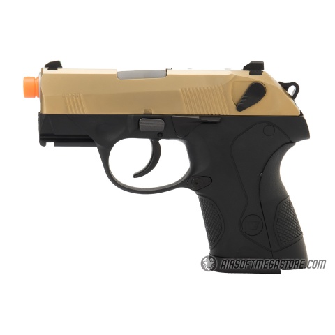 WE Tech Small Dog Full Metal Gas Blowback Airsoft Pistol – TITANIUM GOLD