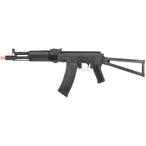LCT Airsoft AK105 Steel AEG Airsoft Rifle w/ Folding Stock – BLACK