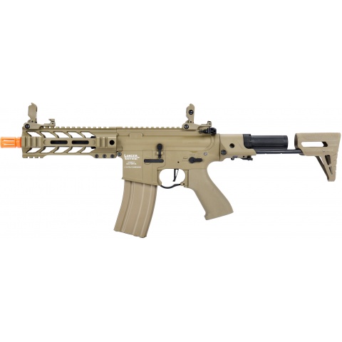Lancer Tactical ProLine BATTLE HAWK PDW AEG [HIGH FPS] – TAN – (GUN ONLY)