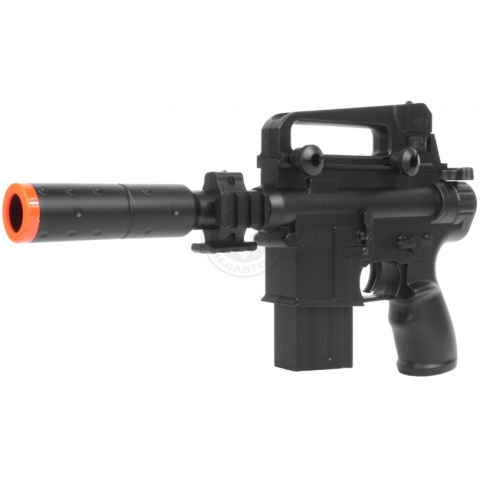 DE M304 Tactical M4 SD Airsoft Spring Pistol – w/ Accessory Rails