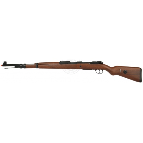 Double Bell WWII Kar 98 Bolt Action Airsoft Carbine Rifle (Color: Faux Wood)