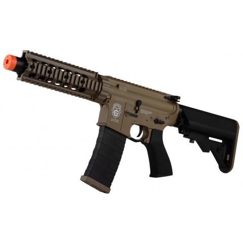 G&G GR4 Electric Blowback M4 CQB-S Mini Airsoft AEG – TAN / BLACK
