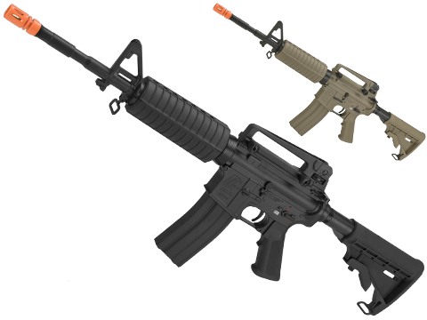 G&G Full Metal M4 Carbine Airsoft AEG Rifle w/ LE Stock – Black