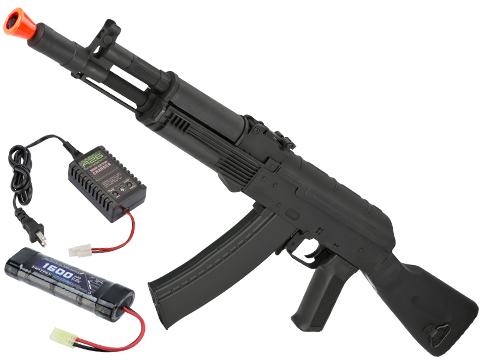 CYMA Sport AK105 Airsoft AEG Rifle w/ Fixed Polymer Stock