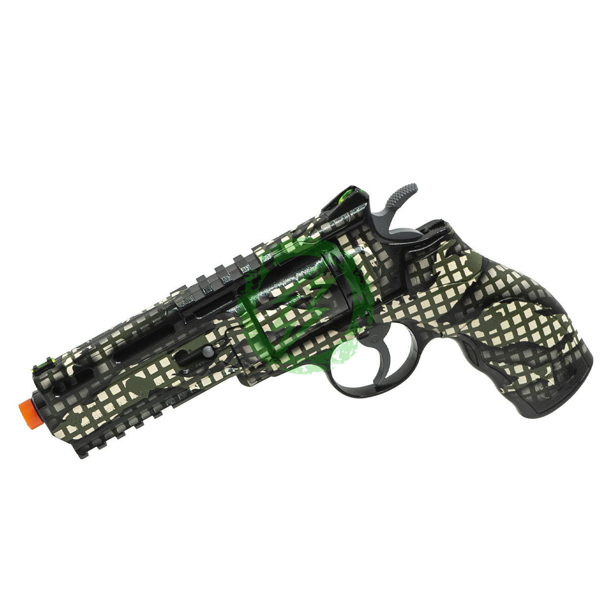 Rogue Customs “Night Viper” Elite Force H8R Revolver GEN II | Desert Night Camo / Tiger Stripe