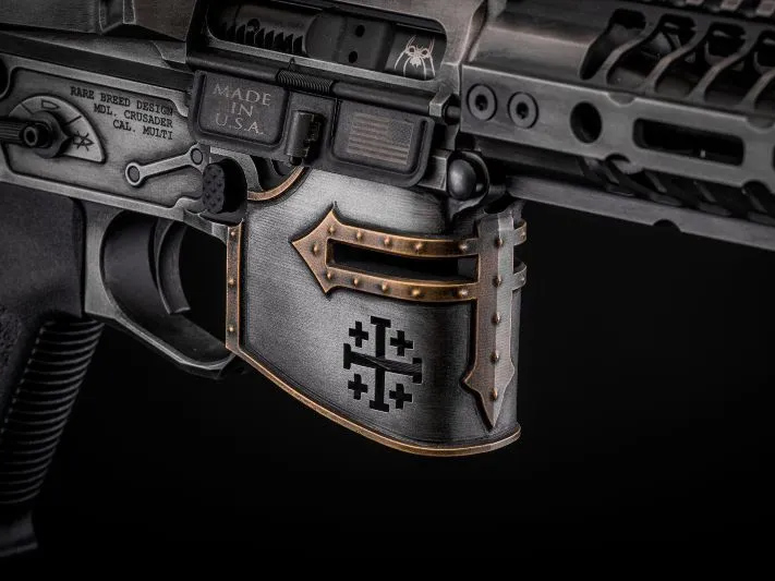 EMG x Spike’s Tactical x Rare Breed “Crusader” M4 Airsoft AEG Rifle w/ M-LOK Handguard