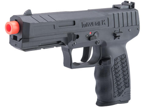 SRC Maverick Tactical Gas Blowback Airsoft Pistol (Model: Black)