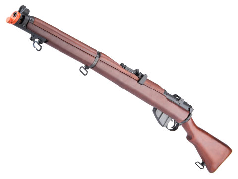 S&T Lee Enfield No. 1 Mk III Bolt Action Airsoft Sniper Rifle w/ Real Wood Stock