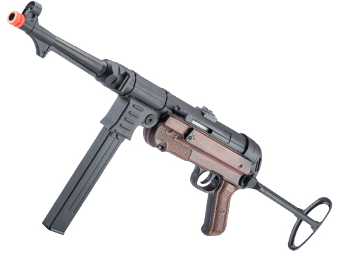 S&T AGM 007 MP40 WW2 AEG (Model: Metal Gearbox w/ Imitation Wood Furniture)