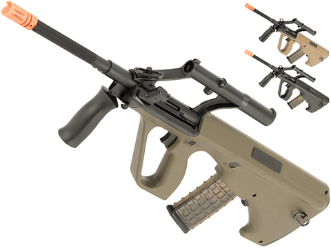 Snow Wolf AUG A1 Military Bullpup Airsoft AEG Rifle w/ Integrated Scope
