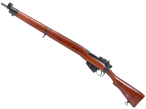 S&T Lee Enfield No.4 Mk I Bolt Action Airsoft Sniper Rifle w/ Real Wood Stock