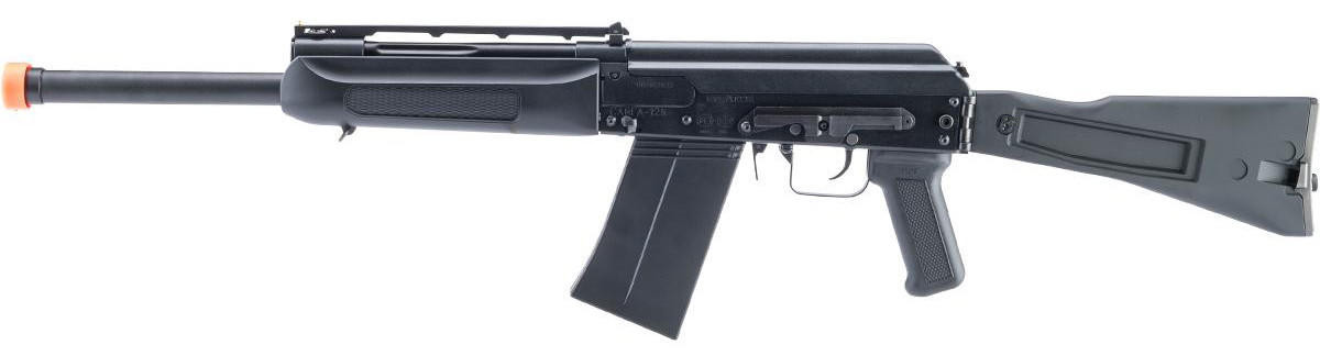 Tokyo Marui SAIGA-12K Tri-Shot Gas Blowback Airsoft Shotgun, Black