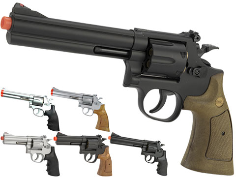 Matrix Colt Spring Powered Airsoft Revolvers Heavy Weight Series
