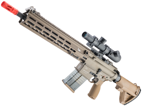 Umarex x H&K M110-A1 Airsoft AEG Sniper Rifle w/ GATE Aster ETU (Color: Desert Tan)