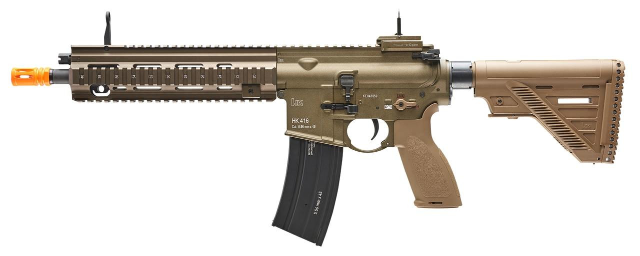 VFC HandK 416A5 AEG Airsoft Rifle w/ Avalon Gearbox, Tan