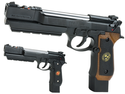 WE-Tech Barry Burton Biohazard M9 Gas Blowback Airsoft Pistol