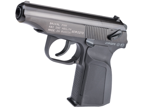 WE-Tech x Baikal PMM Gas Blowback Pistol w/ Mock Suppressor
