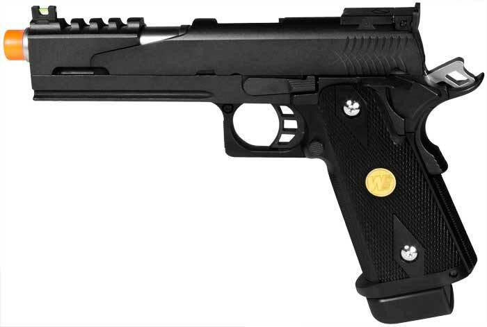 WE-Tech Hi-Capa 5.1 Dragon Type B Black Gas Blowback Pistol