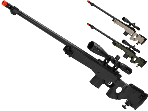 WELL L96 Bolt Action Airsoft Sniper Rifle w/ Folding Stock