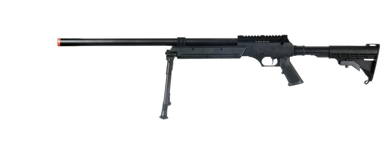 Well MB06 Spring Airsoft Sniper Rifle with Adjustable LE Style Stock and Bipod
