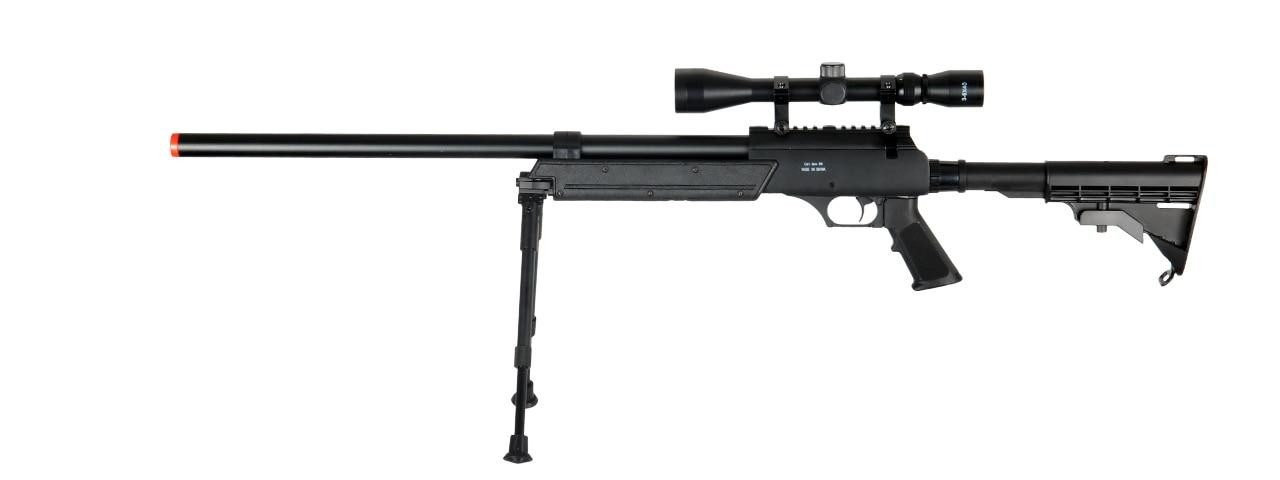Well MB06AB Bolt Action Sniper Rifle w/ Scope and Bipod
