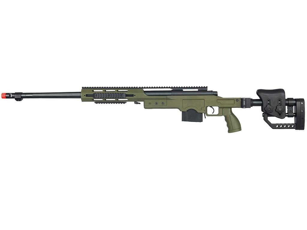 Well MB4411G Bolt Action Sniper Rifle with RIS and Folding Sniper Stock